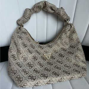 Guess Hobo Logo Shoulder Bag